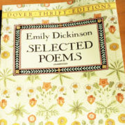 Photo de la couverture des "Selected Poems" d'Emily Dickinson