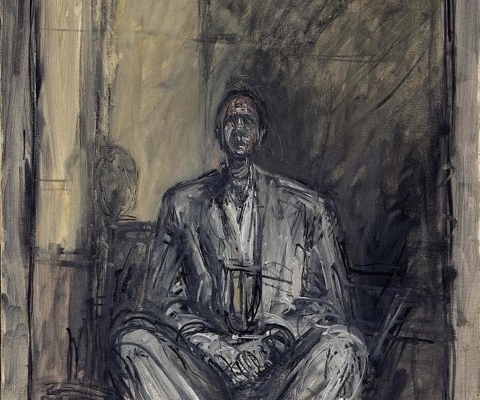 Portrait de Jean Genet par Alberto Giacometti.