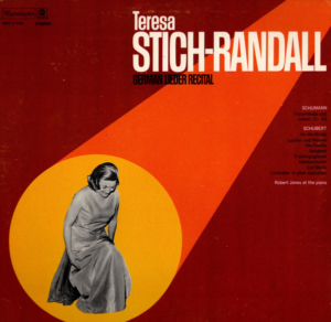 Image de la pochette d'un disque de Teresa Stich-Randall