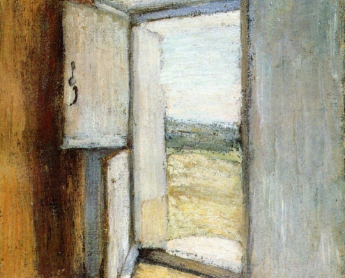 Tableau d'Henri Matisse intitulé "Porte ouverte en Bretagne".