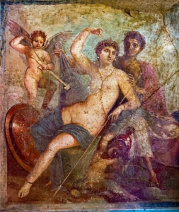 Mars & Vénus (fresque de Pompéi)